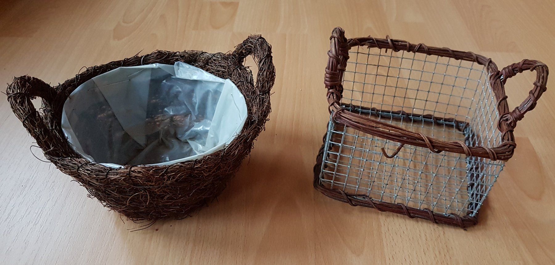 Blumentöpfe: 6 x BLUMENKÖRBE, BEPFLANZEN, GESTECKE – Gebraucht aus Sax von prinzenrollen 3