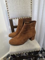 Stiefeletten Högl braun Wildleder Grösse 37.5 getragen