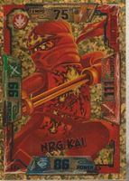 NINJAGO TRADING CARD SERIE 1 # LE1 LIMITED EDITION NRG KAI