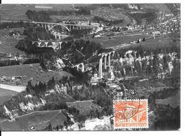 Maximumkarte Nr. 298 Sitterbrücken bei St. Gallen 21.3.1963
