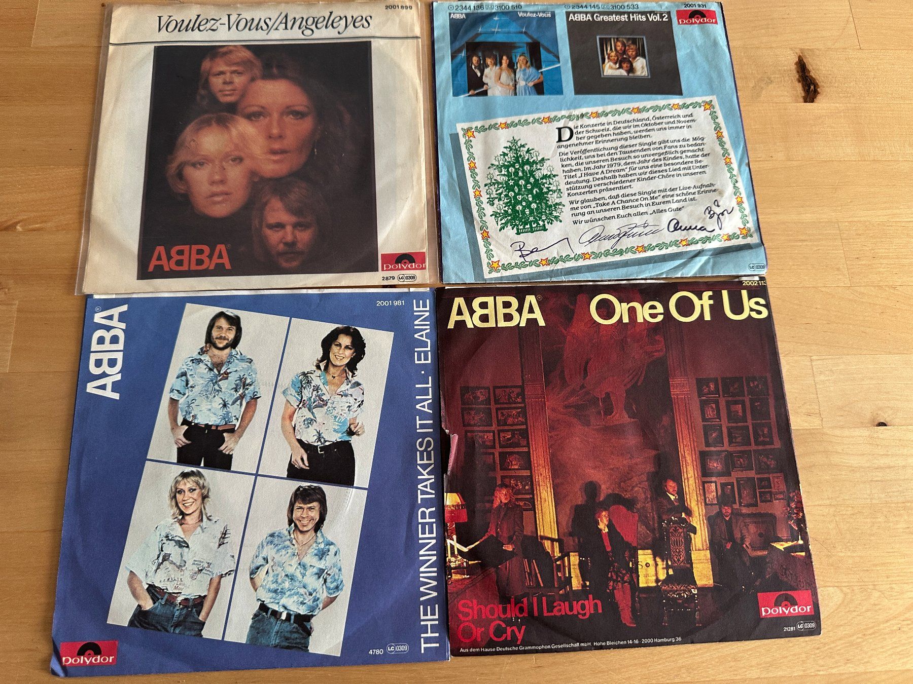 ABBA rare Singles 1979-1980 rare Pressungen Top Hit Kult (Gebraucht) in ...