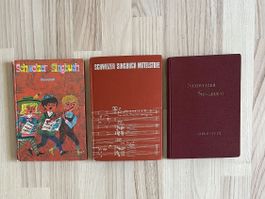 3 SCHWEIZER SINGBÜCHER Unterstufe / Mittelstufe / Oberstufe