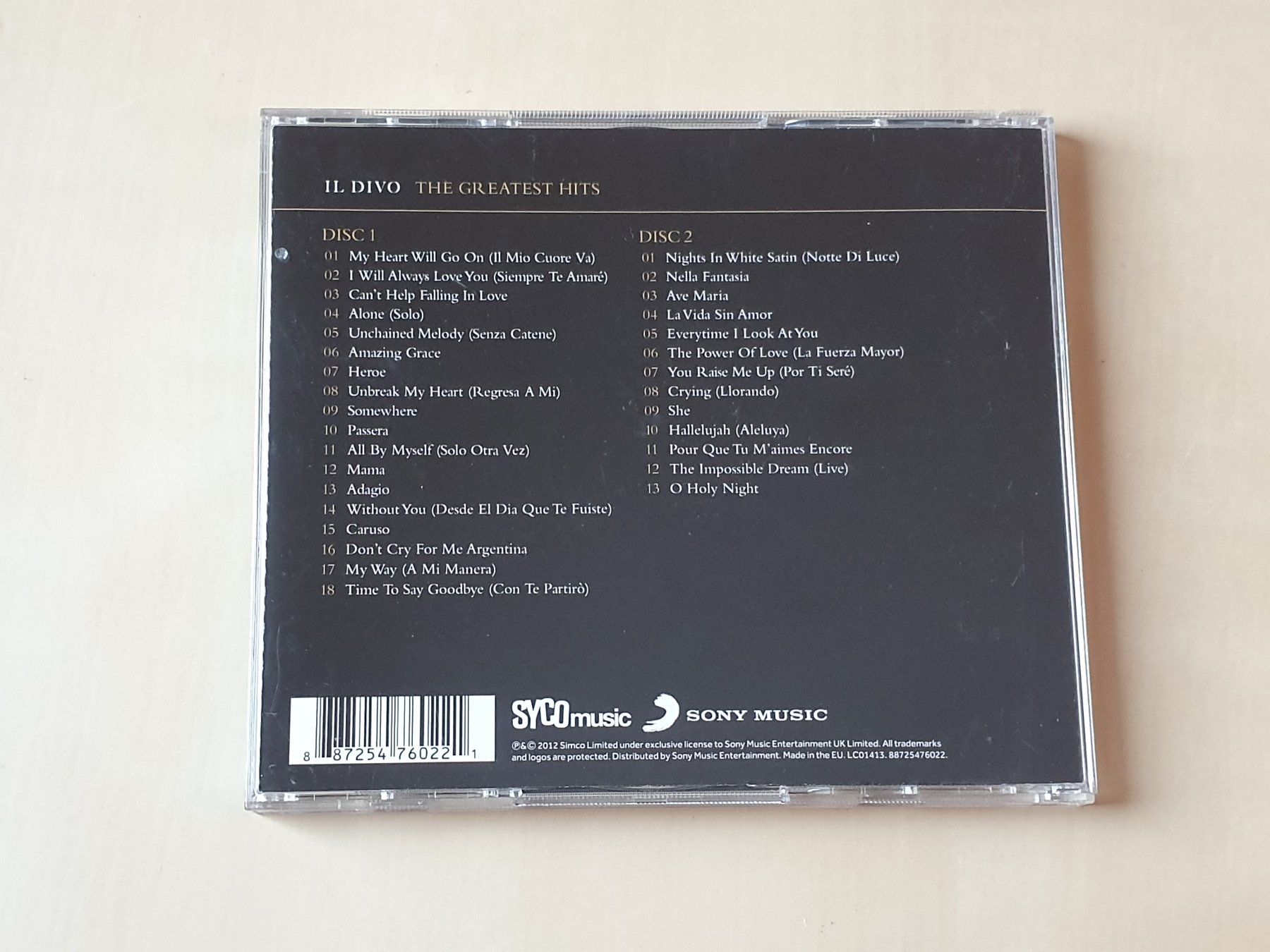 CDs: Il Divo The Greatest Hits – D'occasion à Stansstad par collectorsshop 1