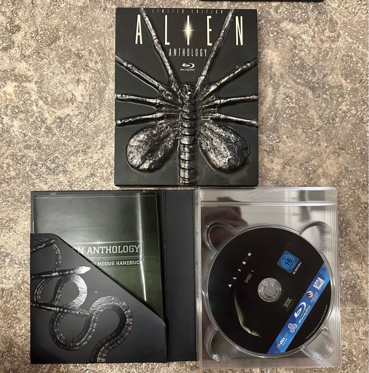 Tutti i DVDs: Alien Anthology – Blu-ray Collection – Usato da Heimberg venduto da Blackwitch 1
