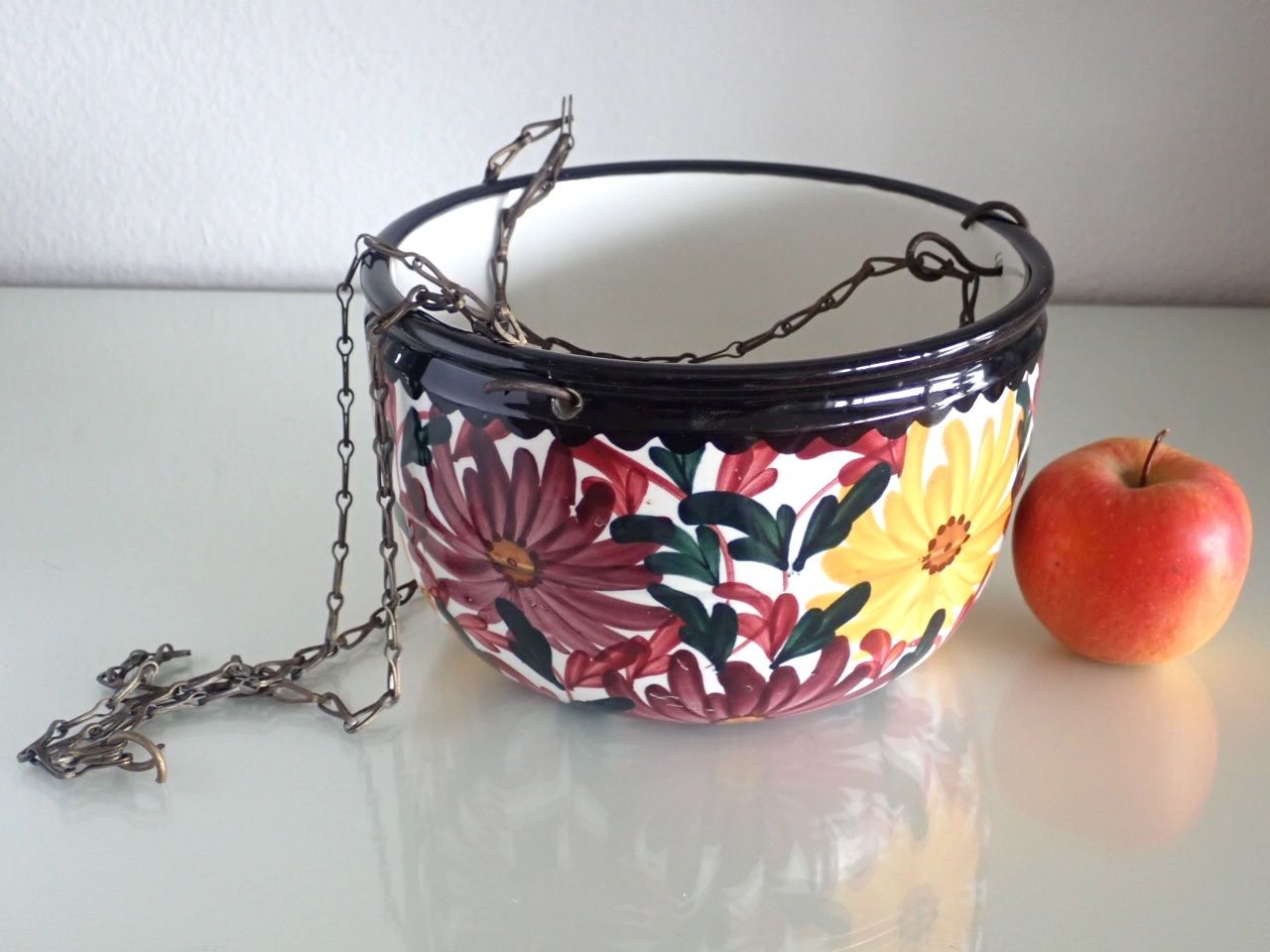 Vasi per fiori: Schramberg Keramik Cachepot Blumentopf Jugendstil Antik – Usato da Wil SG venduto da BrocknRoll