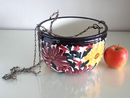 Schramberg Keramik Cachepot Blumentopf Jugendstil Antik