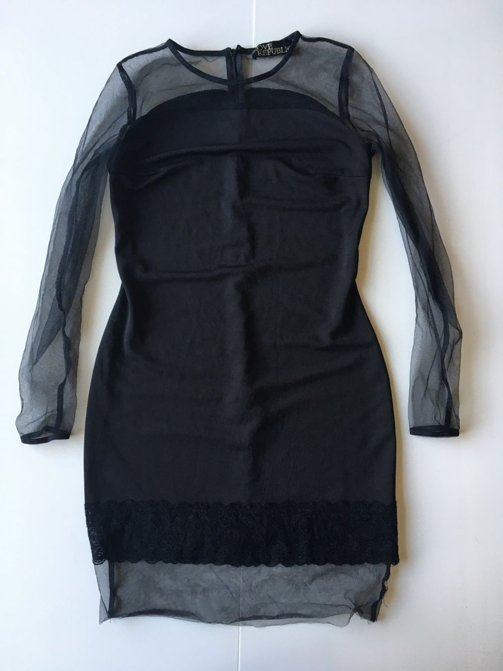 Vestiti: Robe Love Republic noire avec dentelle - M – Usato da Troinex venduto da Irisglo 3