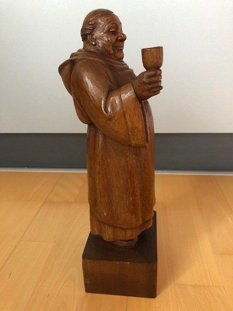 Statuette: Mönch Figur von Brienzer Schnitzerei – Usato da Altbüron venduto da zet_pnw5 2