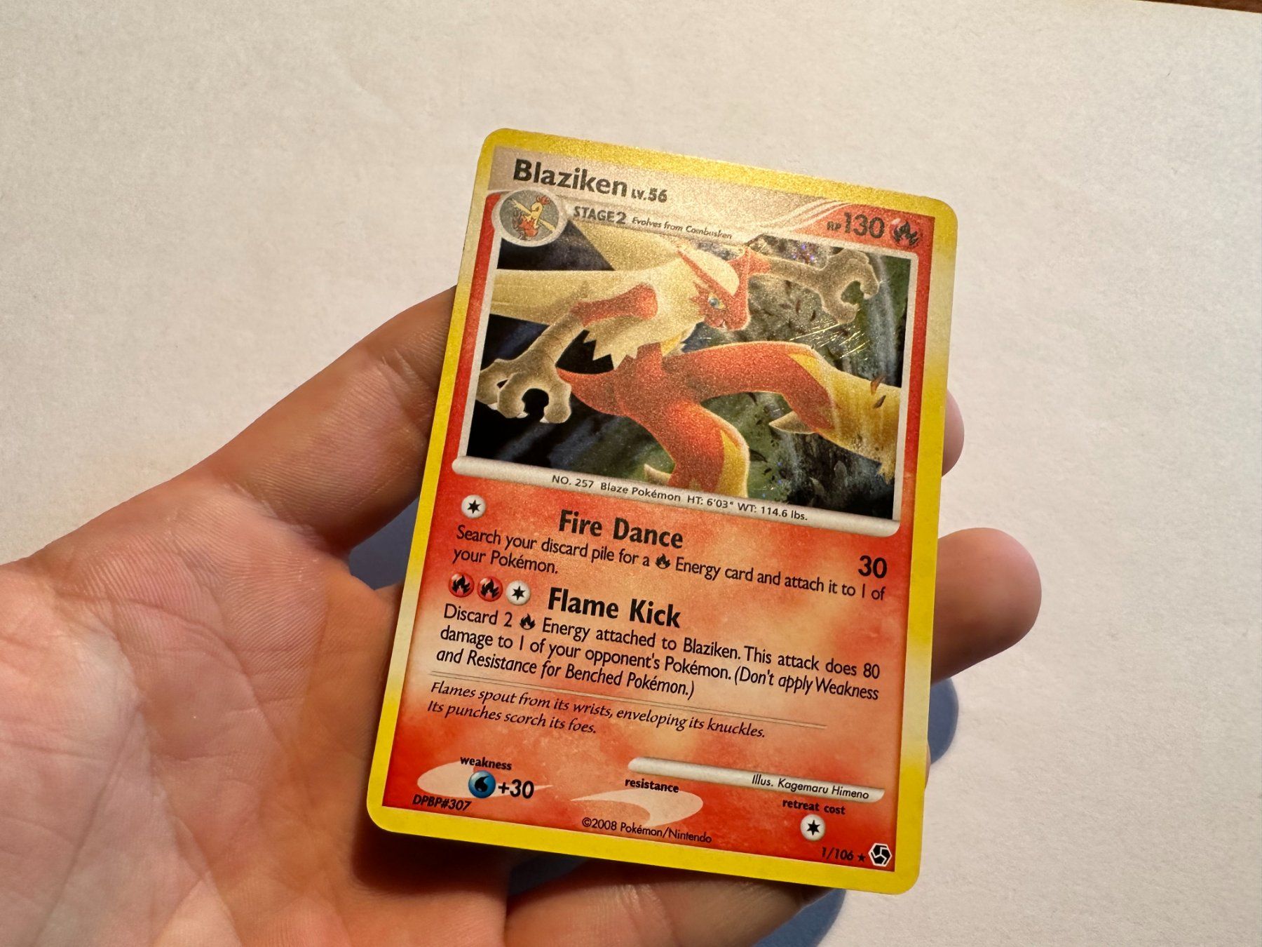 Pokémon Carte collezionabili: Blaziken holo D&P Great Encounters EN – Usato da Hagendorn venduto da Pokecollectorch 4
