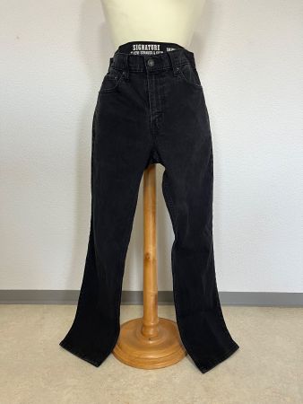 Levi’s Signature Skinny Jeans Schwarz W34 L30 Damen Stretch