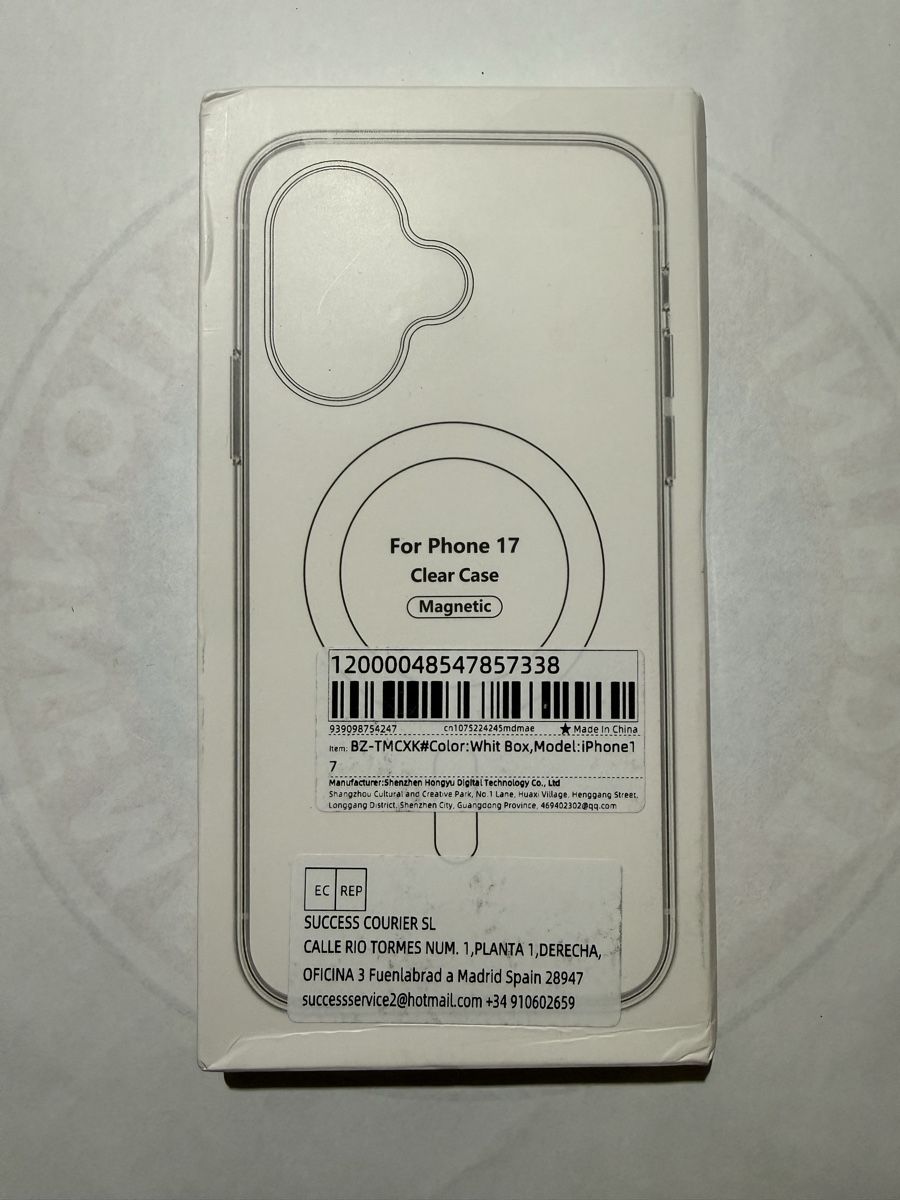 Cover & Protezioni schermo: Coque iPhone 17 Transparente Magnétique Neuve  – Nuovo e nell'imballaggio originale da Lausanne venduto da Licio7