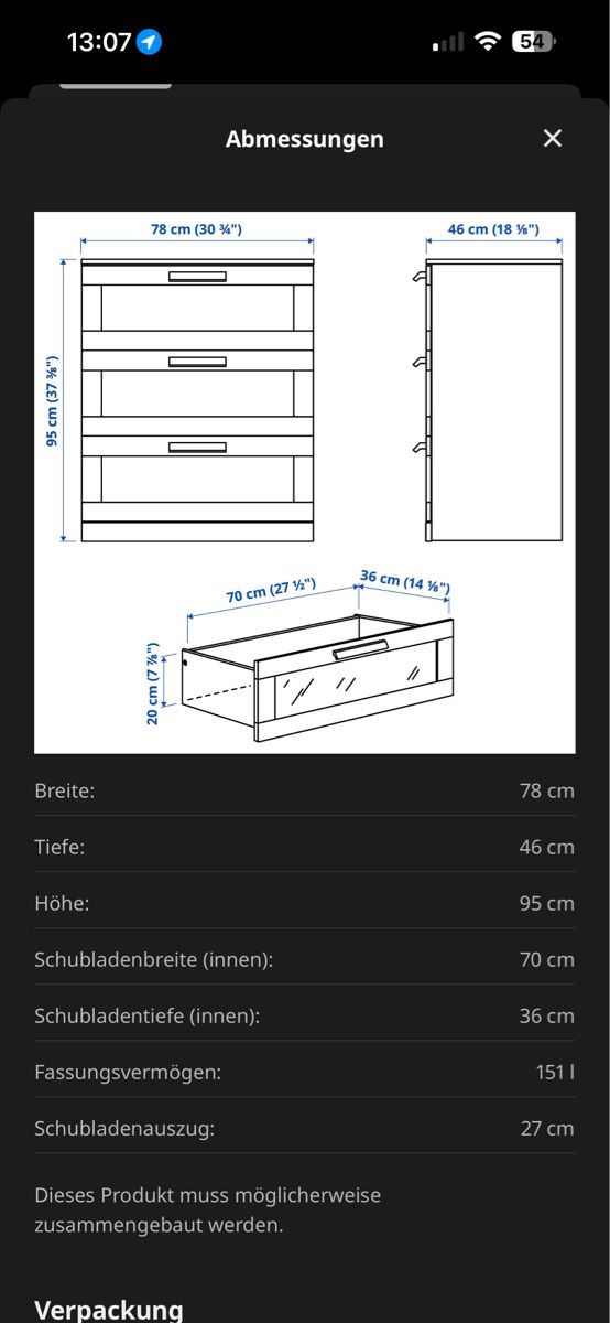 Ikea Kommoden: Kommode – Defekt aus domat ems von men_bxr6 5