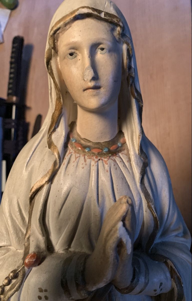 Sculture & Statue: Maria Skulptur  – Usato da Wolfhalden venduto da SecondAntique 1