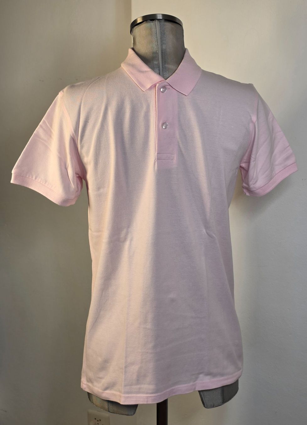Polos: S 48 TEX Basic Men Poloshirt 100% Baumwolle rosa – Neuf (Voir description) à Dürnten par Bachtelrider_