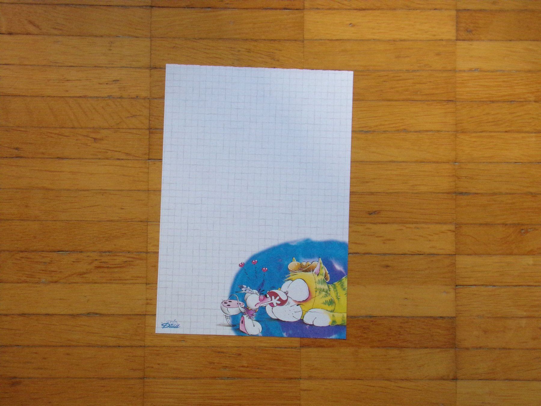 Papiere: Diddl Blatt  A5  ALT   Nr. 210 – Gebraucht aus Winterthur von Jessi_di