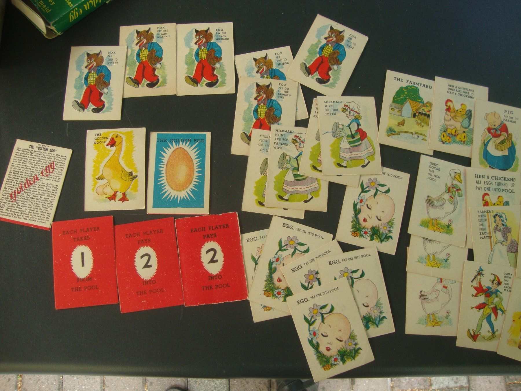 Spiele: Altes Karten-Spiel Golden Egg, englisch – Gebraucht aus Winterthur von halle07 3