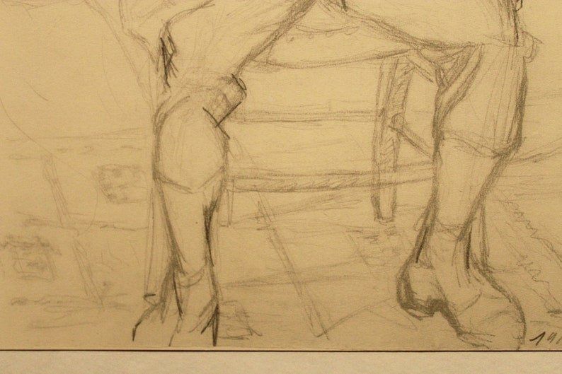 Arts picturaux & lithographies: Alberto Giacometti, Vintage Lithographie – D'occasion à Ponte Tresa par 11GalleriaAlterEgo11 7