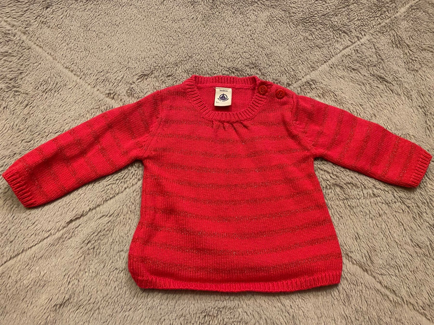 Petit Bateau Maglioni & Felpe: Petit Bateau Gr 62 Pullover Strickpullover Baby pink – Usato da Basel venduto da him_5r5n