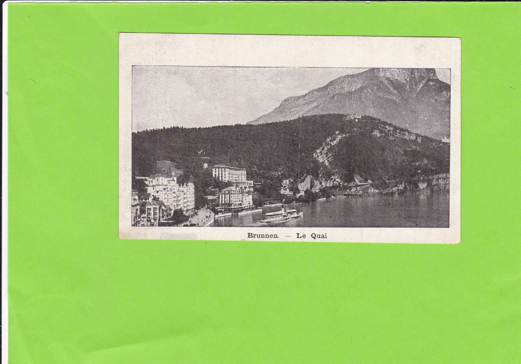 Cartes postales: Brunnen-Quai – D'occasion à St. Peterzell par neckertal