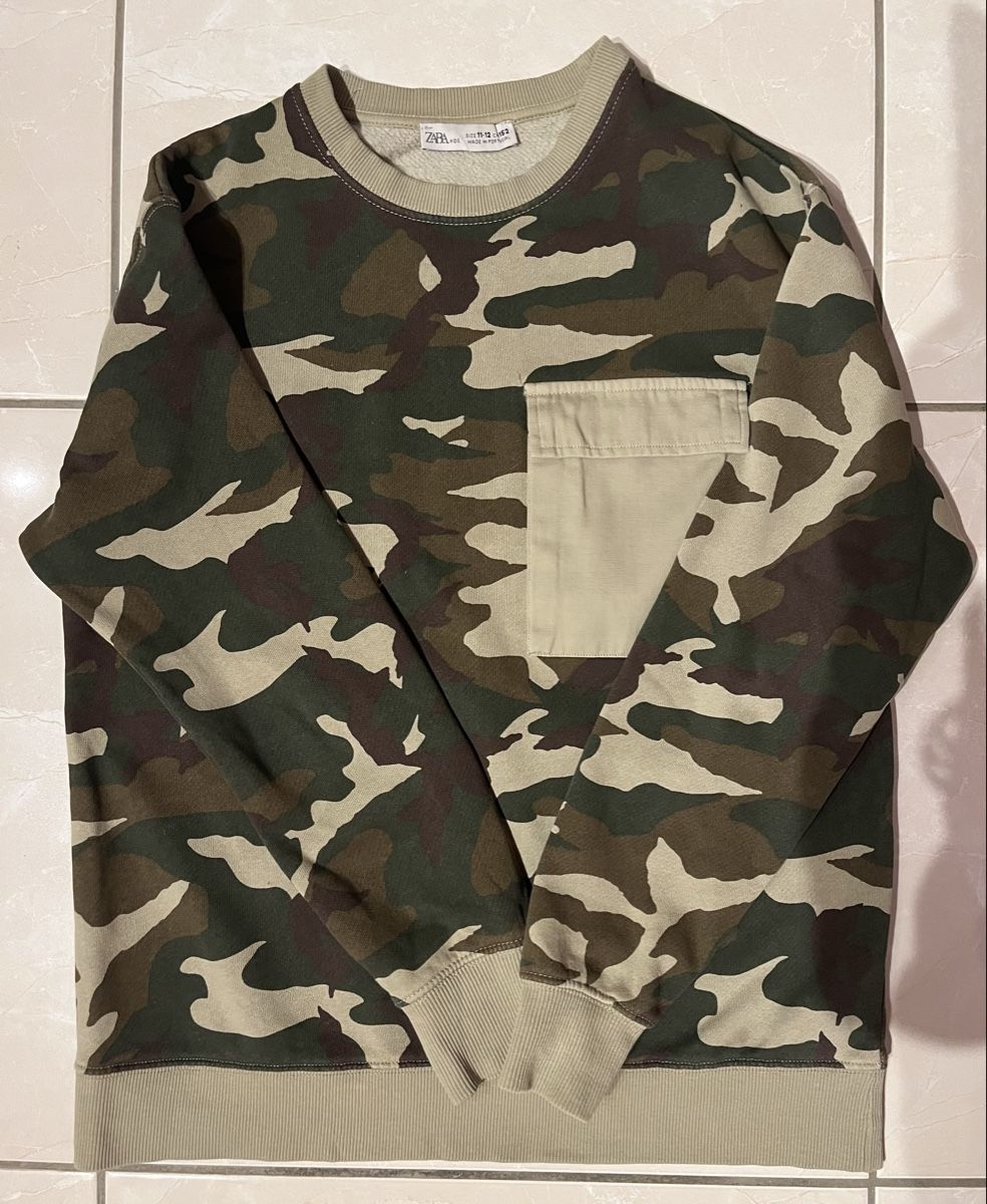 Zara Maglioni & Felpe: Zara Herrenpullover Grösse 152 Camouflage Herbst – Usato da Winterthur venduto da honghanh