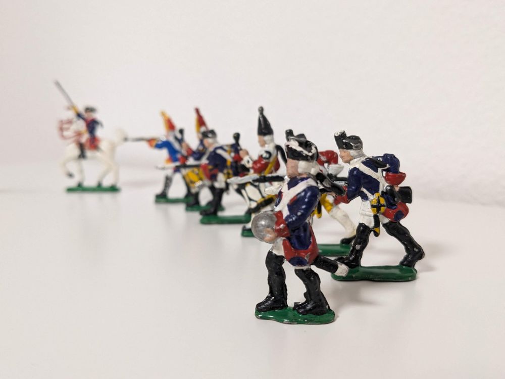 Jouets: Metallfiguren Soldaten Set, Handbemalt, antik – D'occasion à Zürich par Good_old_days 3