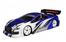 Body 1/10 Lex-is EFRA 4030 190mm painted white-blue