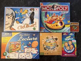 Lot de 6 jeux de société 