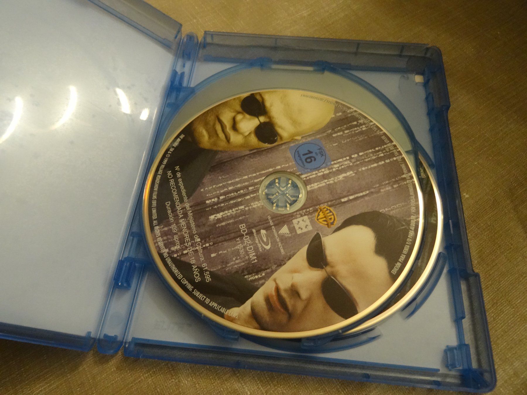 Alle DVDs: Matrix Trilogie Trilogy Blu-ray – Gebraucht aus Olten von Disc-Verkauf 3