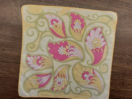 Taschentuch Motiv Blumen