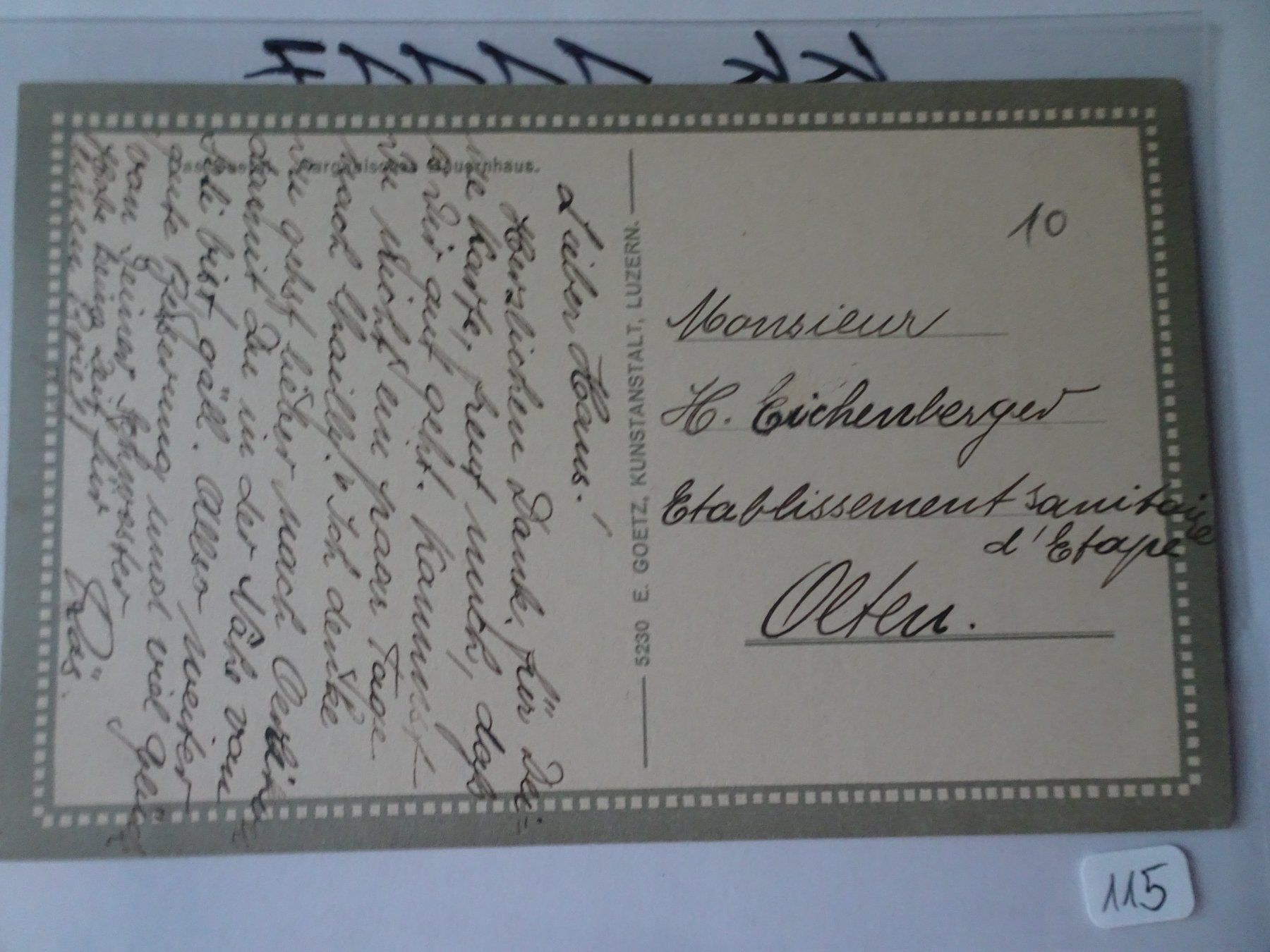 Cartoline postali: AK Aargauisches Bauernhaus, Schweiz – Usato da Schönenwerd venduto da schnitzunddrunter 1