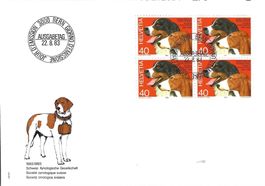 FDC  Viererblock 1983