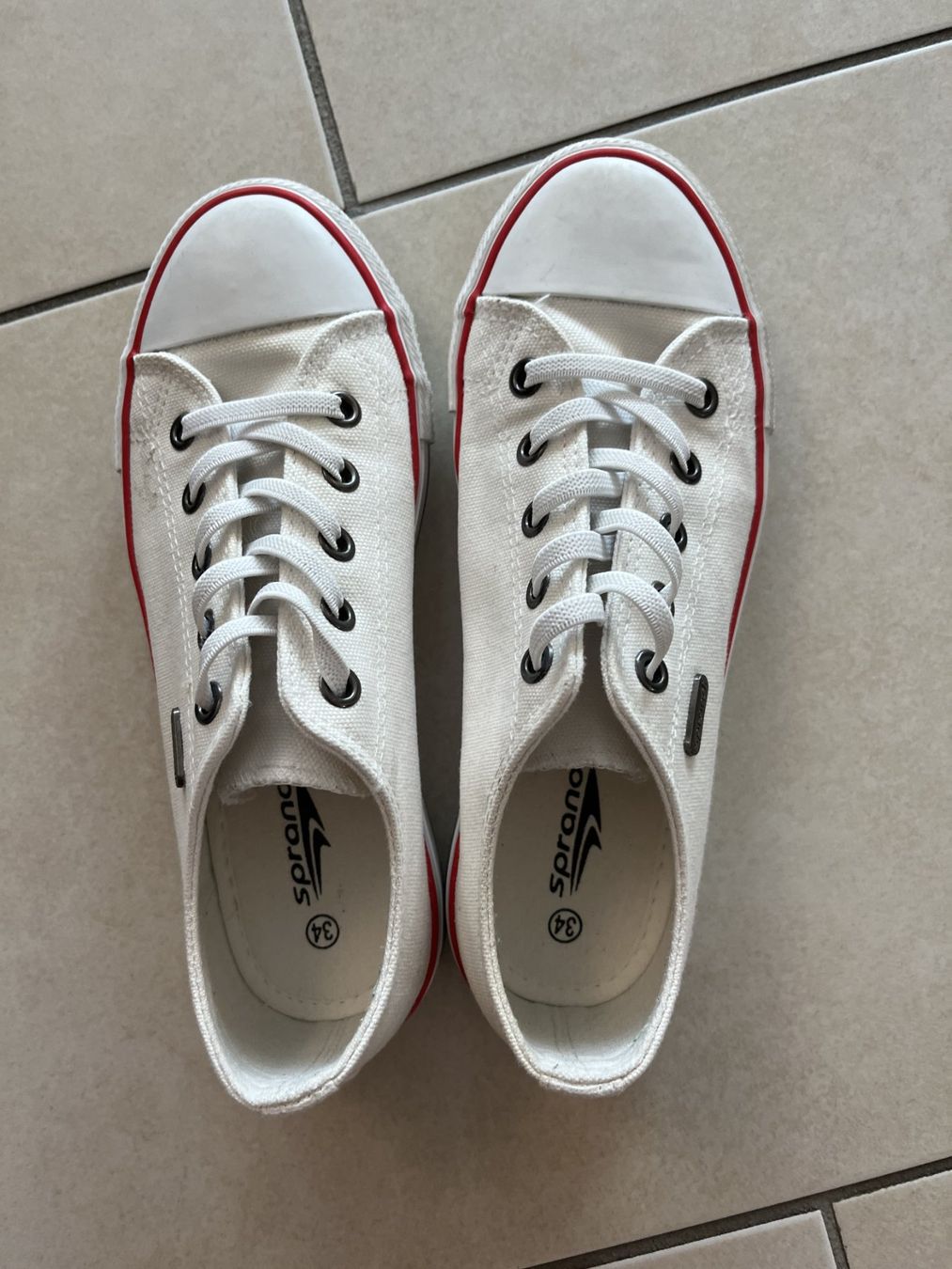 Scarpe per ragazze: Sneaker weiss (neu) Gr. 34 – Usato da Küssnacht am Rigi venduto da icbicb