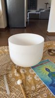 Kristall Klangschale, Meditation, Yoga, Entspannung, Neu