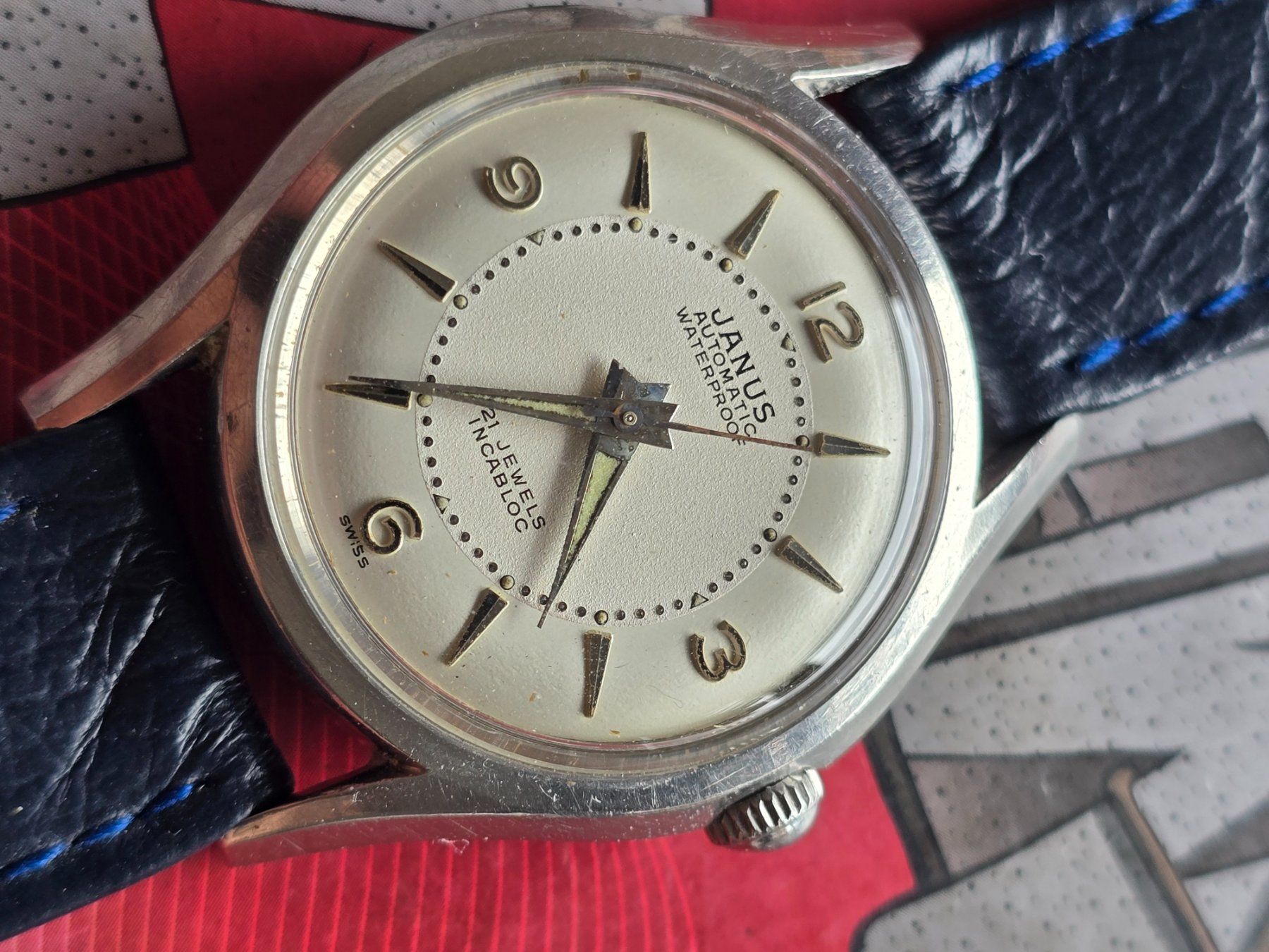 Orologi: 191 Janus Precision Automat wunderschoen – Usato da Muri AG venduto da Corredor