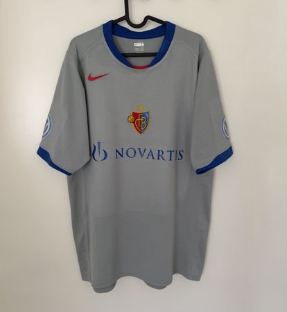 Fc Basel Nike Trikot Carlitos #30 Auswärts 2007-09 