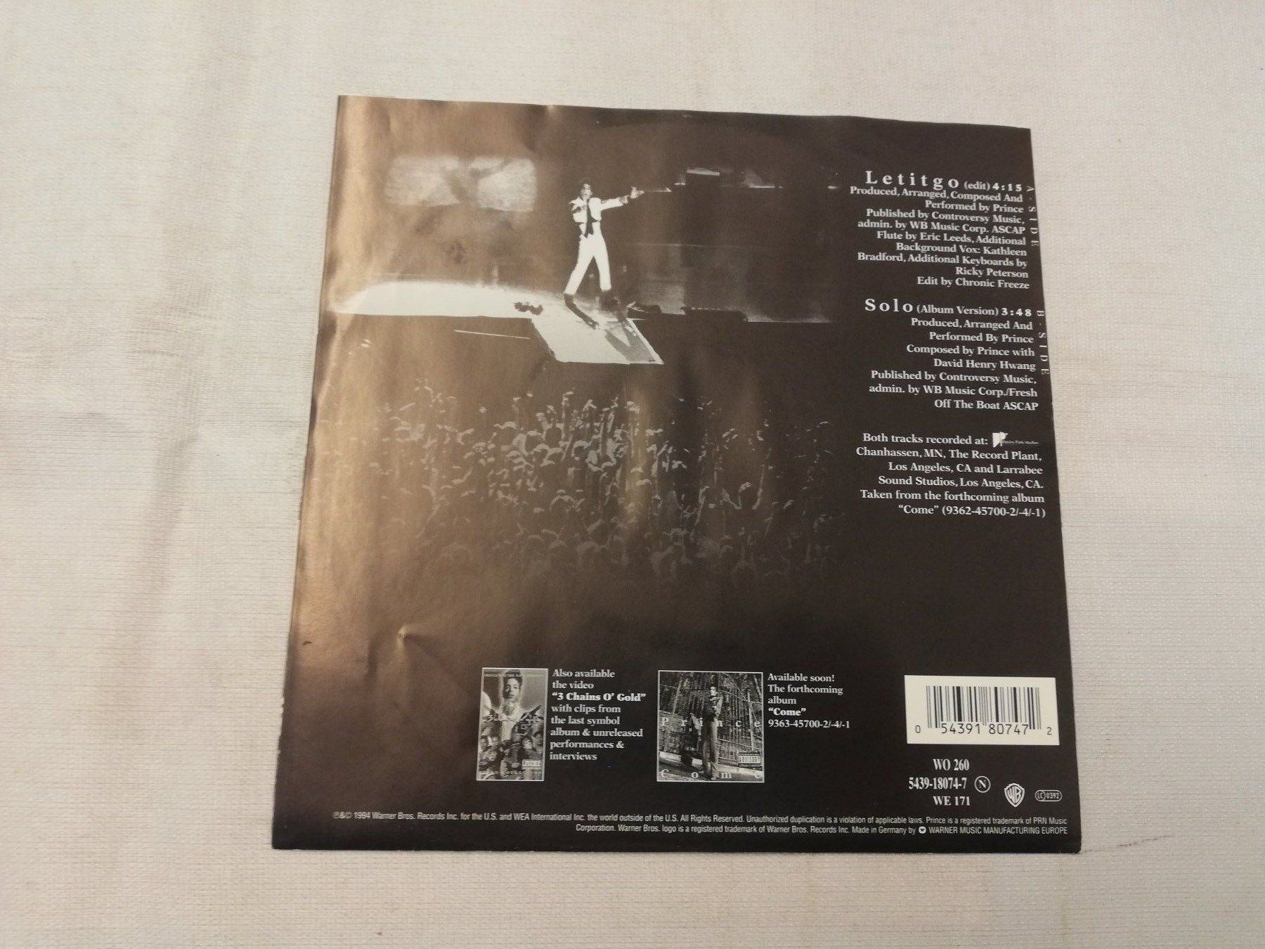 Dischi in vinile: PRINCE - LET IT GO  (SINGLES 7") – Usato da Bern venduto da Vinylsound.ch 1