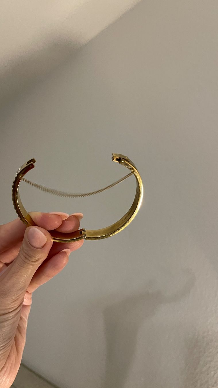 Michael Kors Bracciali & Braccialetti: Michael Kors Armband Cuff mit Kristallen – Nuovo (secondo la descrizione) da Lausen venduto da sim_hgp6 5