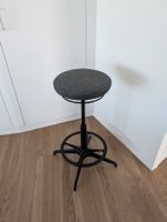 LIDKULLEN Tabouret assis/debout, Gunnared gris foncé