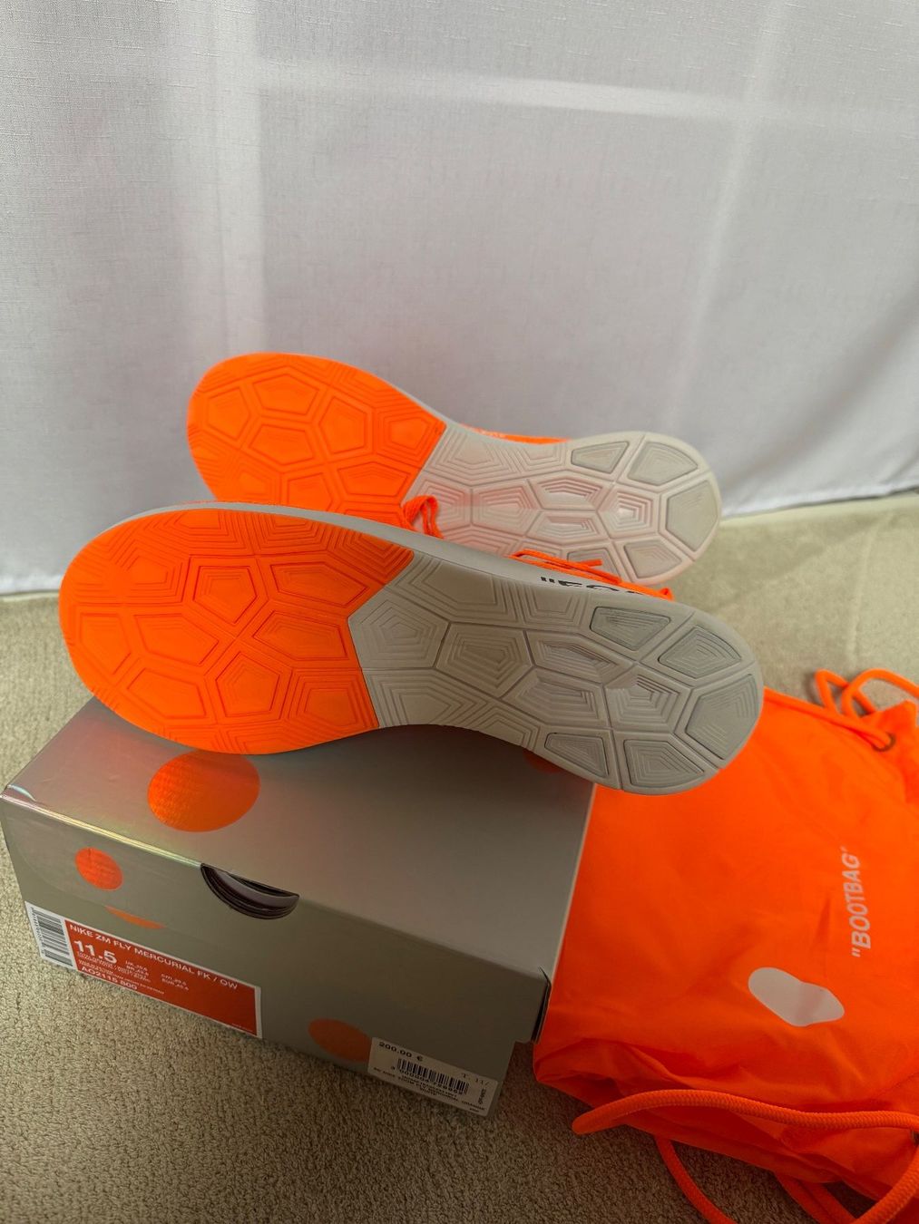 Off-White Scarpe da uomo: Nike Zoom Fly Mericural Off White Total Orange – Nuovo (secondo la descrizione) da Visperterminen venduto da lgresell 4