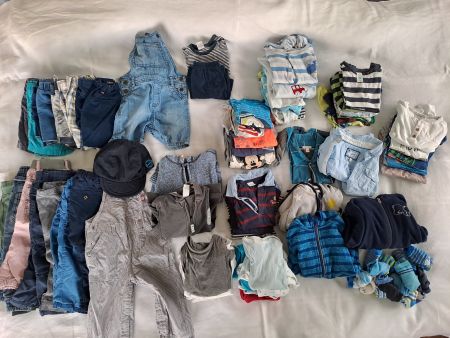 Kleiderpaket für Knaben in GRÖSSE 86