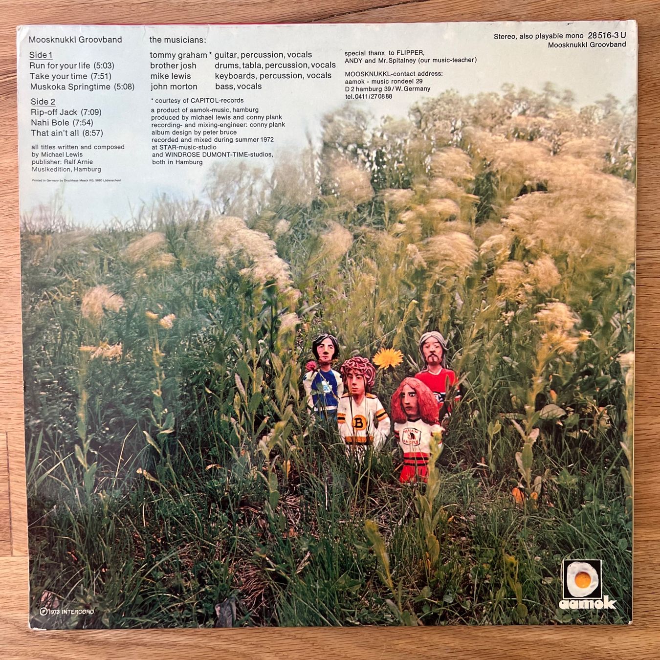 Dischi in vinile: Moosknukkl Groovband - Same / 1. D-Press. 1973 - Very nice – Usato da Gais venduto da soundcave57 1