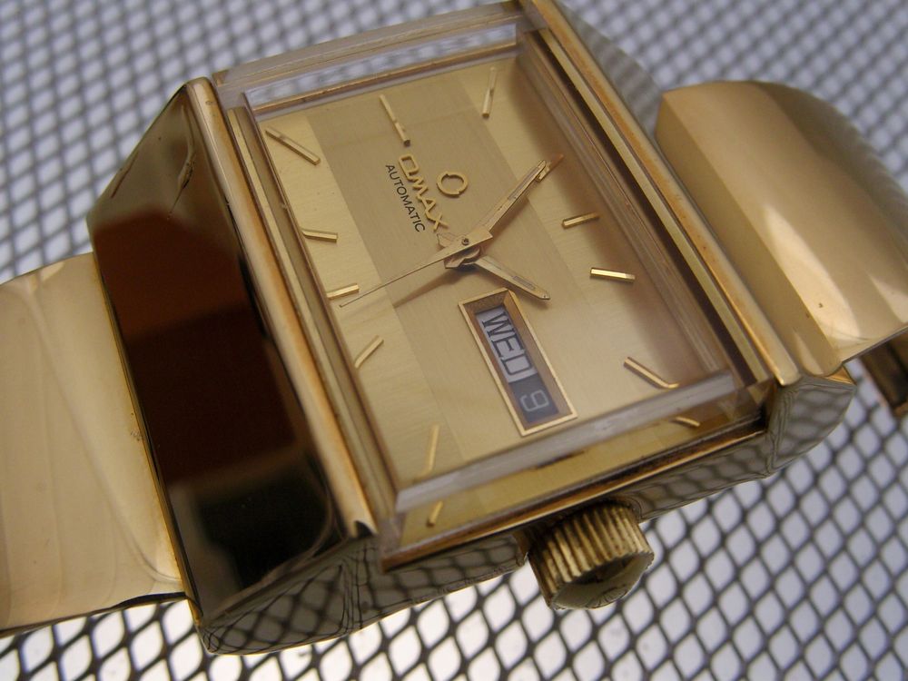 Omax-Vintage Uhr aus altem Lagerbestand mit Automatikwerk! | Kaufen auf ...