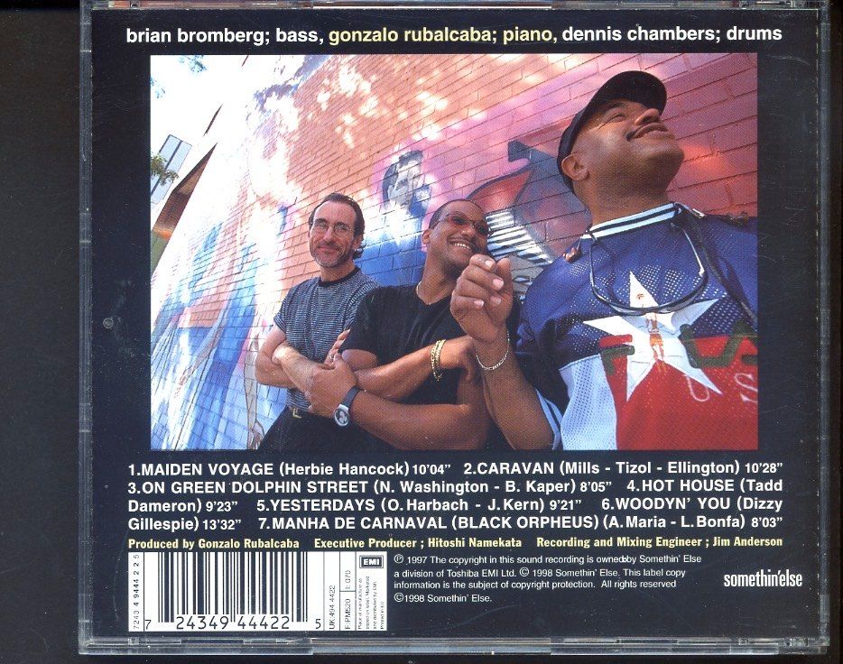 CDs: The Trio - Gonzalo Rubalcaba – Gebraucht aus Delémont von MaxPlan 1