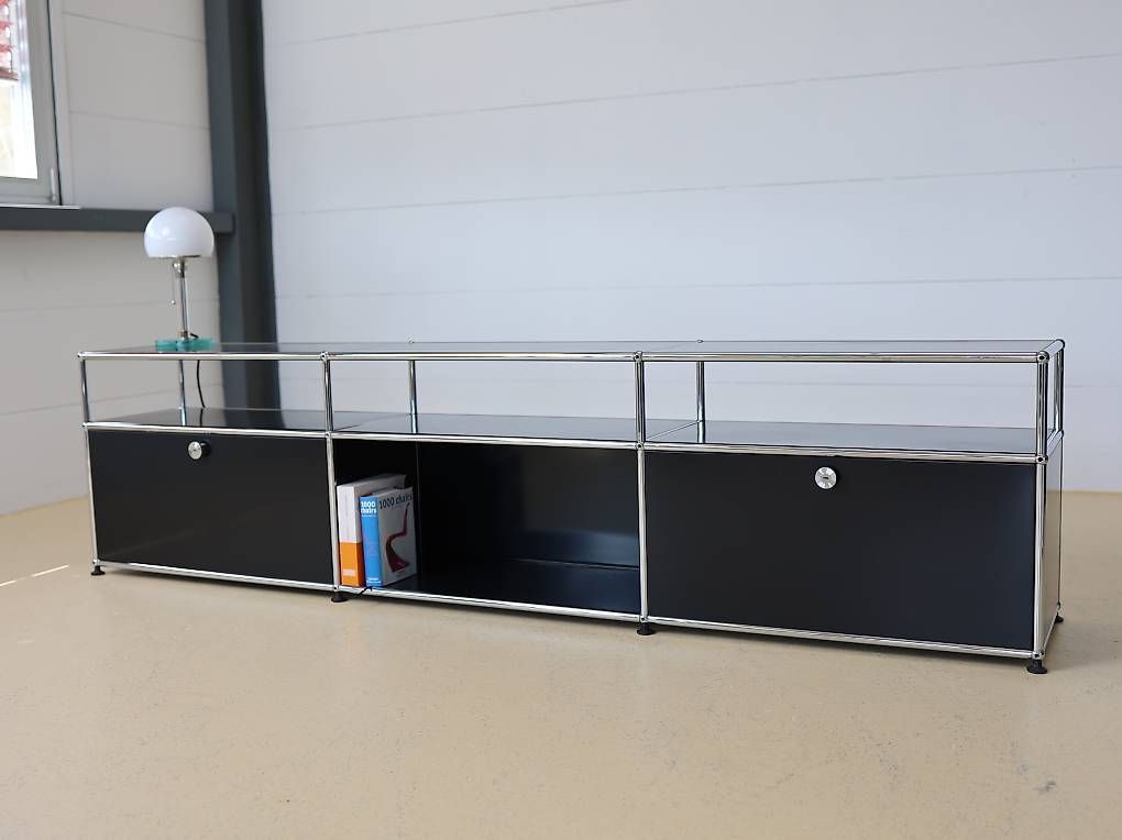 USM Cassettiere: USM Haller Lowboard in Graphitschwarz – Usato da Meinisberg venduto da atelier_TILIJA 4