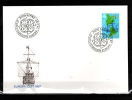 1992 - FDC / Europamarken / Caravelle "Santa Maria"