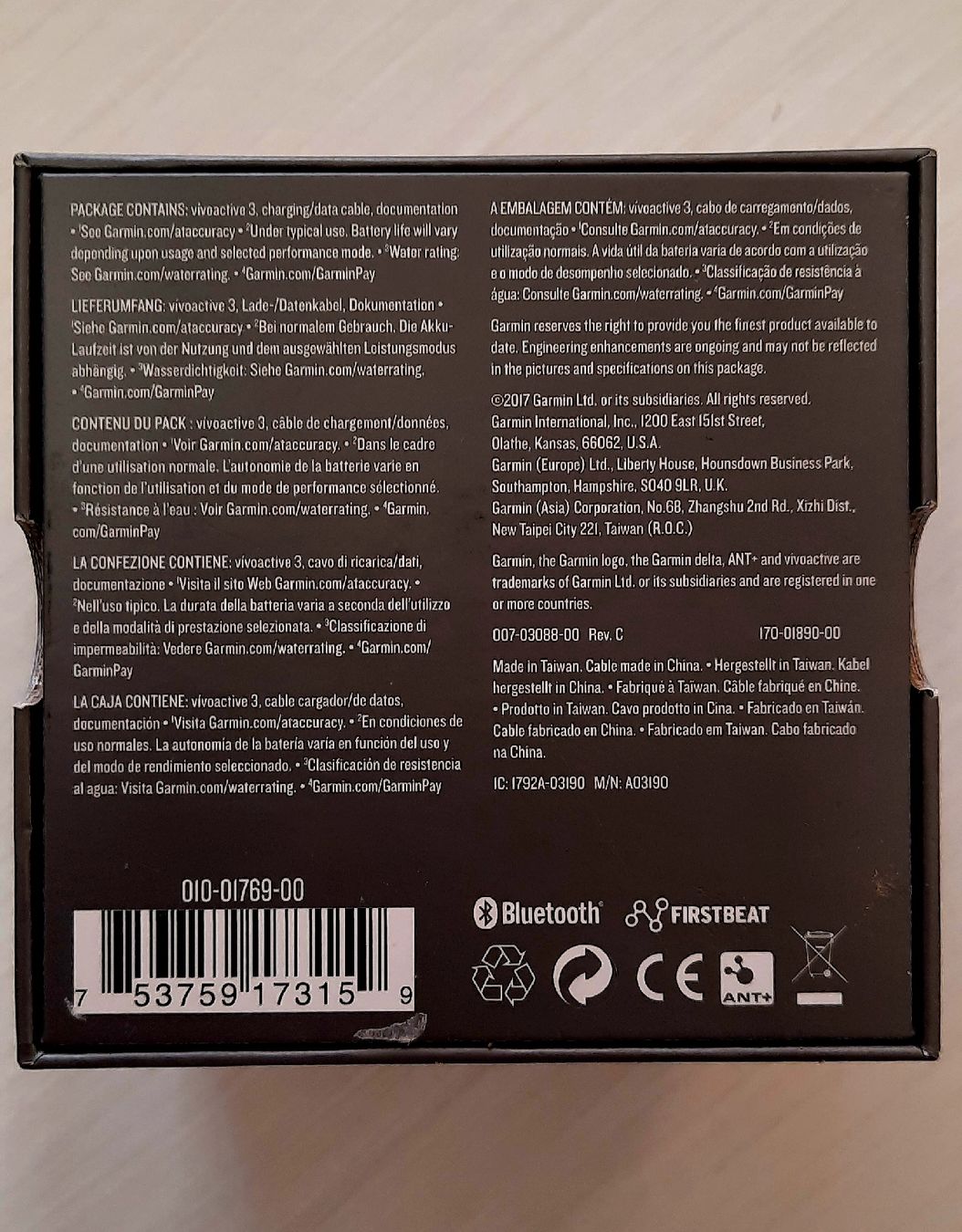 Garmin Smartwatch: Garmin Vivoactiv 3 – Usato da Basel venduto da Hammerhai 5