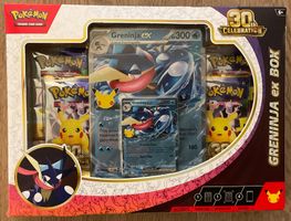Pokémon 30th Anniversary  Greninja ex Box