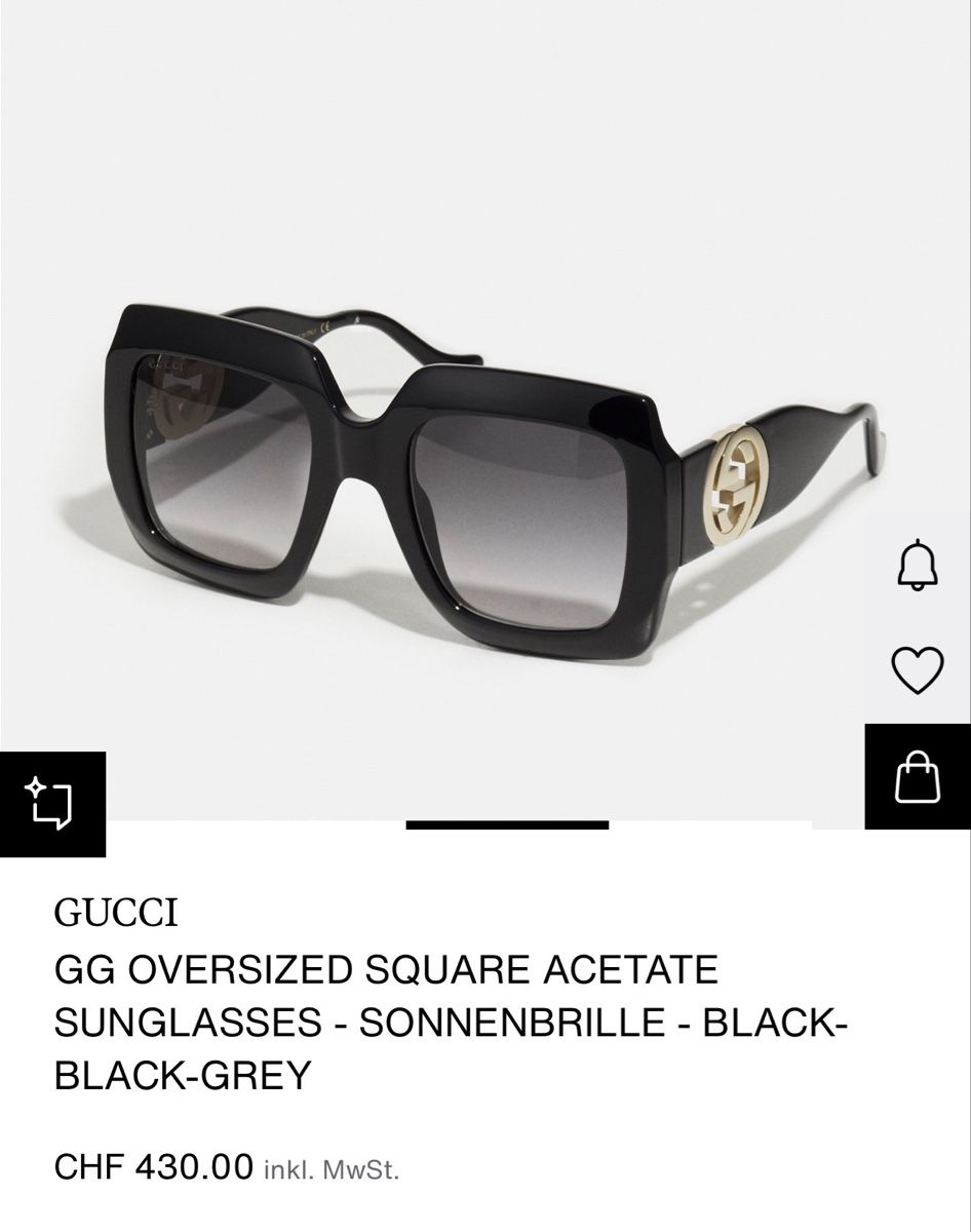 Gucci Occhiali & Lenti: Gucci Sonnenbrille, neuwertig, mit Etui – Nuovo (secondo la descrizione) da Pieterlen venduto da Ksenia3003 5