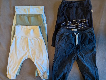 Hosen Set für Kinder Grösse 74/80
