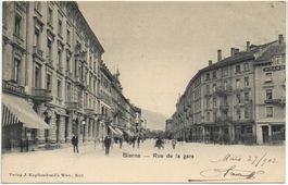 BIENNE Rue de la gare - Brasserie du Midi